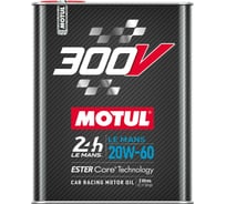 Моторное масло MOTUL 300 V LE MANS 20W60, 2 л 110824