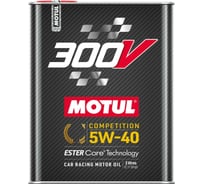Моторное масло MOTUL 300 V COMPETITION 5W40, 2 л 110817