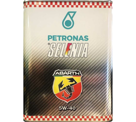 Моторное масло Petronas SELENIA ABARTH синтетическое, 5W40, 2 л, 10 Abarth Approval 70302GC5EU
