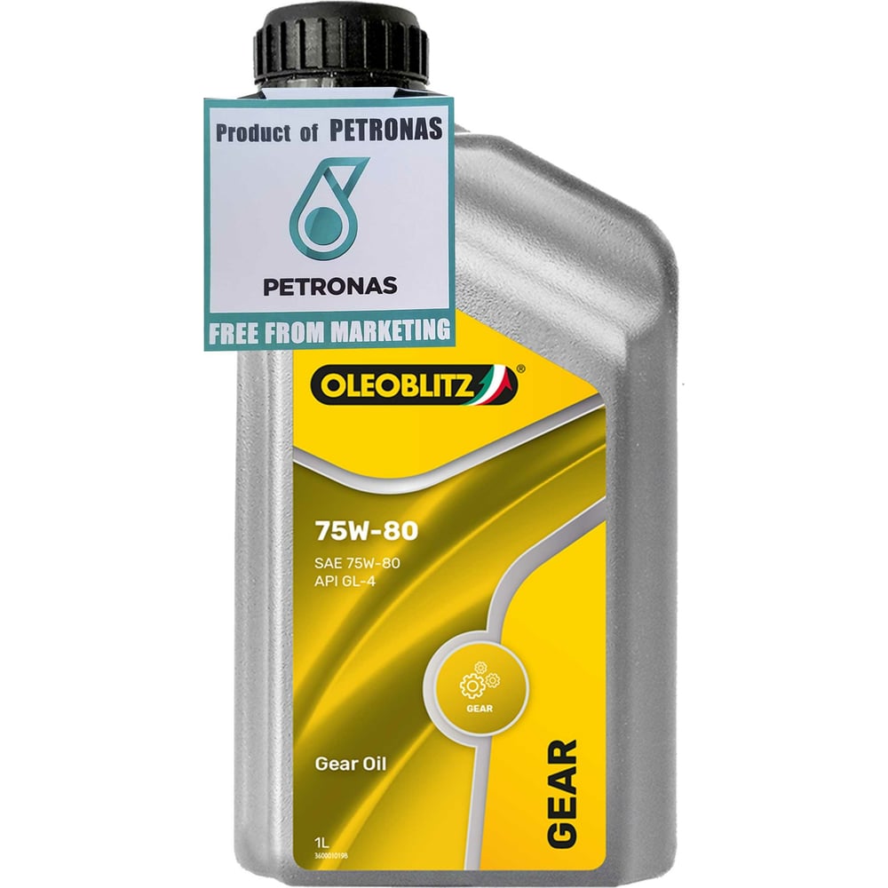 Трансмиссионное масло Petronas OLEOBLITZ GEAR 75W-80, полусинтетическое ...