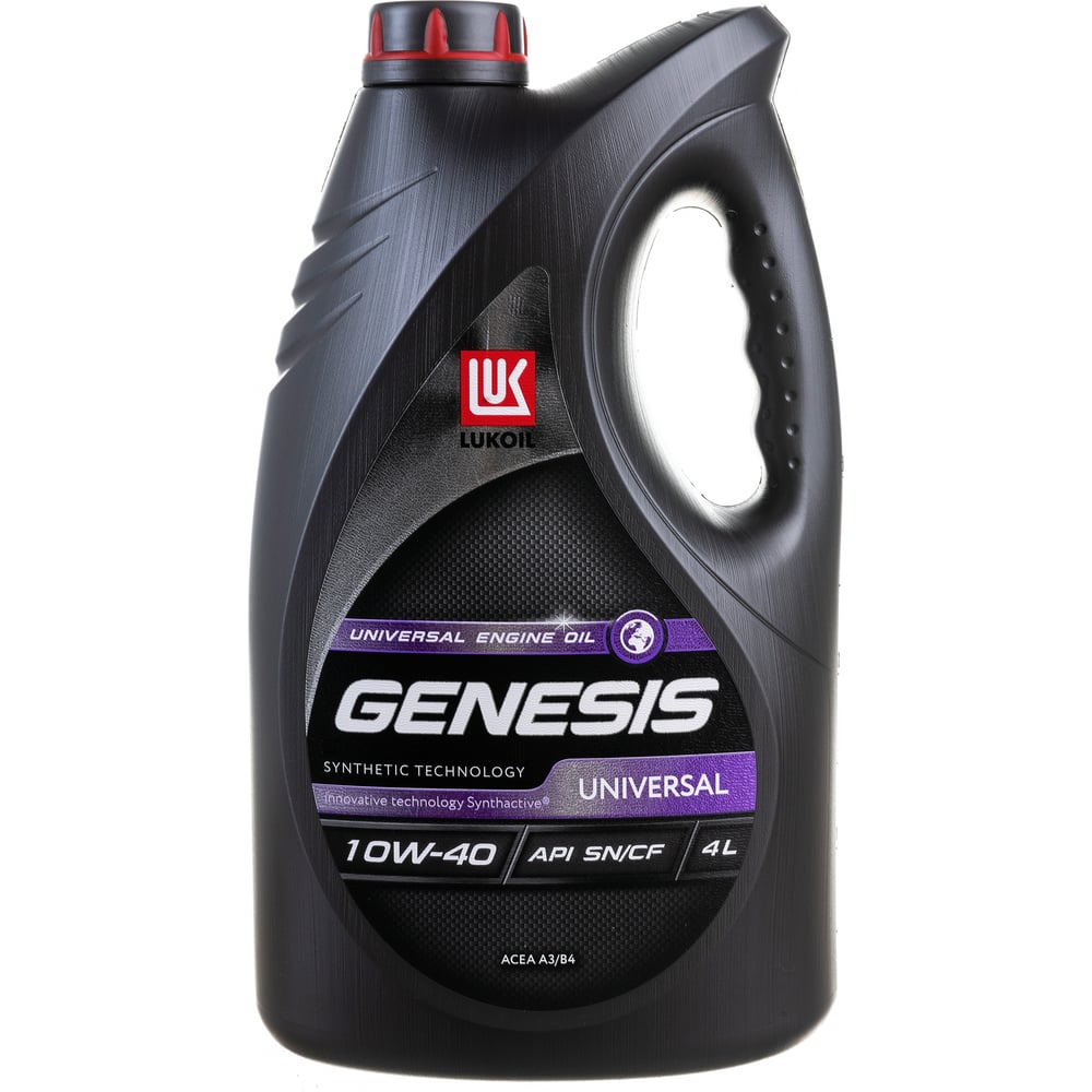 Масло Лукойл GENESIS UNIVERSAL 10W40, 4 л 3148646 - выгодная цена, отзывы,  характеристики, фото - купить в Москве и РФ