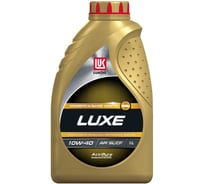 Моторное масло Лукойл ЛЮКС полусинтетическое SAE 10W-40, API SL/CF, 1 л 19187