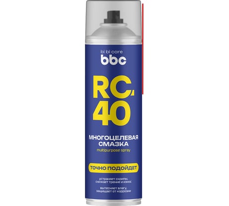 Смазка BiBiCare многоцелевая RC-40, 650 мл 4046