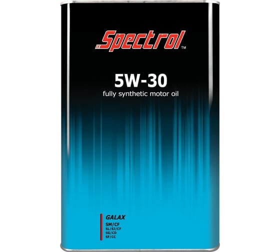 Синтетическое моторное масло Spectrol GALAX 5W-30, 4 л 9008 1