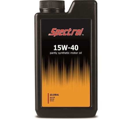 Моторное масло Spectrol GLOBAL 15W-40 SJ/CF, 1 л 9119