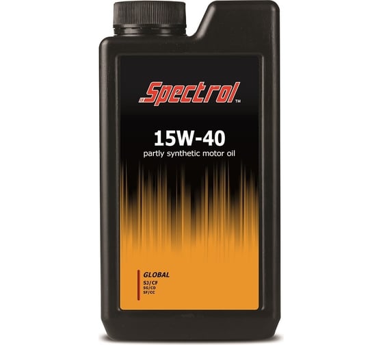 Моторное масло Spectrol GLOBAL 15W-40 SJ/CF, 1 л 9119