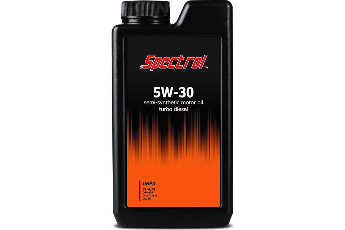 Полусинтетическое дизельное моторное масло Spectrol UHPD 5W-30 CI-4/SL .