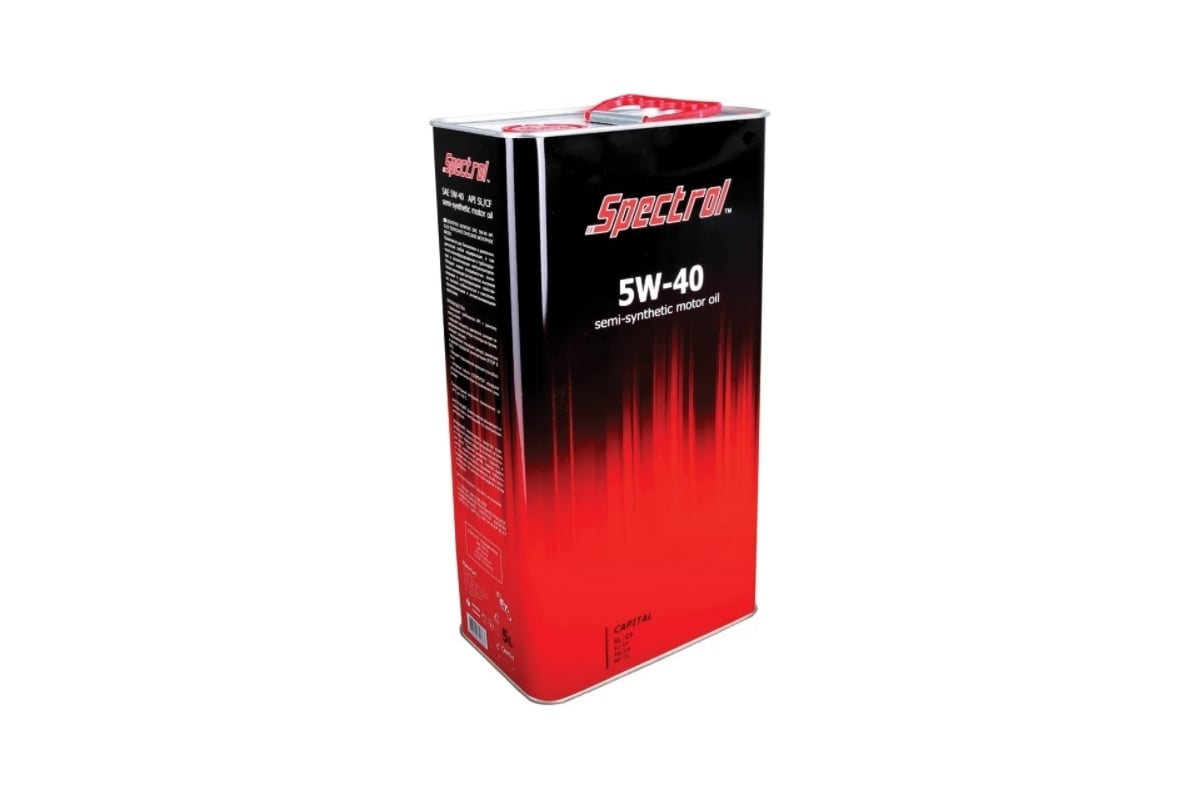  моторное масло Spectrol CAPITAL 5W-40, 5 л 9054 .
