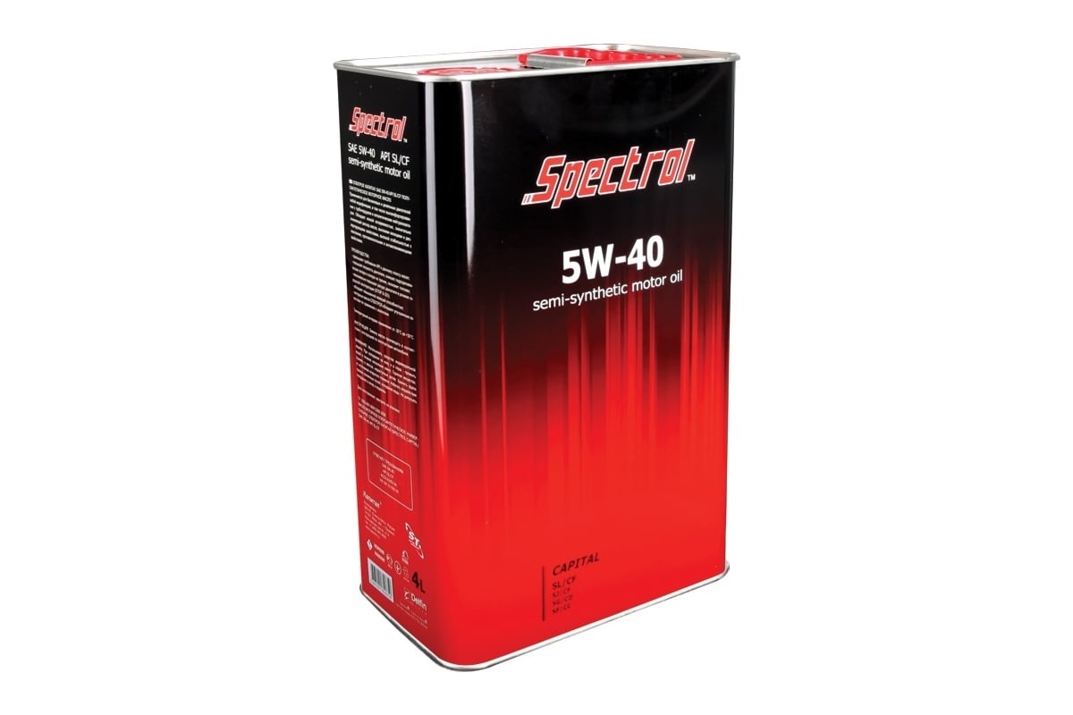  моторное масло Spectrol CAPITAL 5W-40, 4 л 9055 .