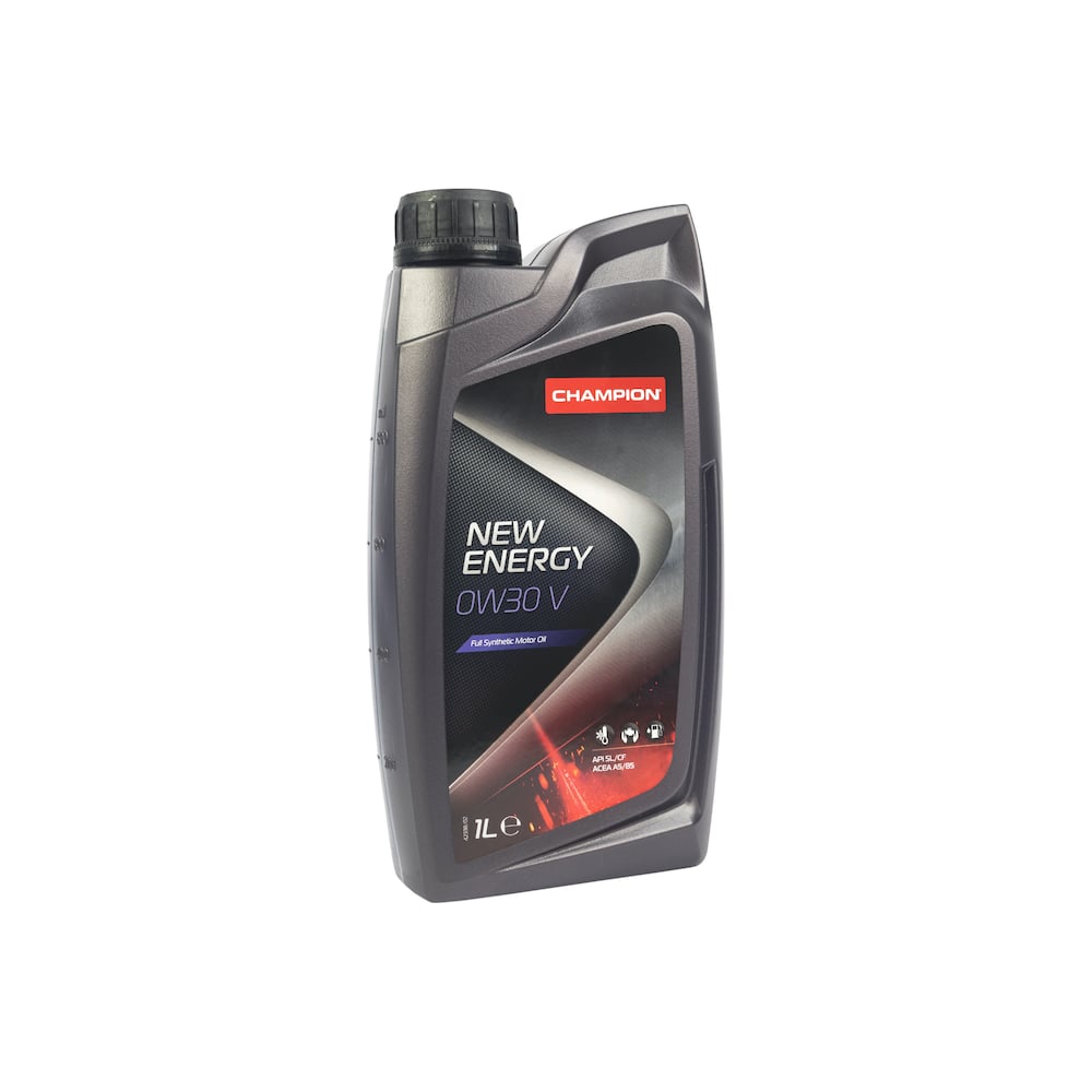 Моторное масло CHAMPION NEW ENERGY V 0W30, синтетическое, SL/CF, A5/B5 ...