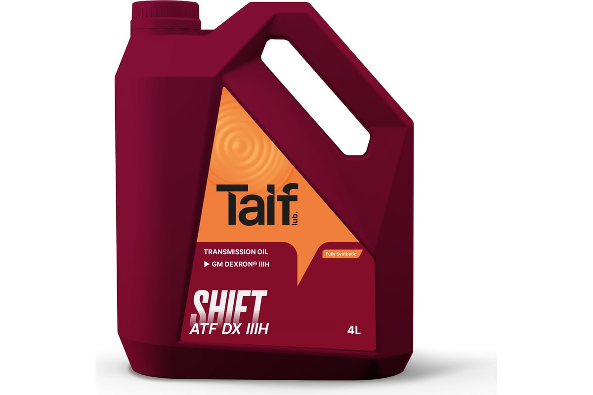 Масло для АКП Taif TAIF SHIFT ATF DX III H 4 л 214010 - выгодная цена,  отзывы, характеристики, фото - купить в Москве и РФ