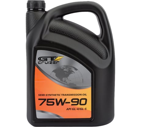 Трансмиссионное полусинтетическое масло GT-Cruizer 75W90, GL4/5, 4 л GT3105