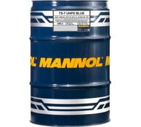 Синтетическое моторное масло MANNOL TS-7 BLUE UHPD 10W40, 60 л 1545