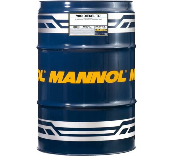 Моторное масло MANNOL DIESEL TDI синтетическое, 5W30, 208 л 1039