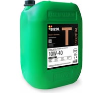 НС-синтетическое моторное масло Bizol Truck Essential 10W-40, 20 л 75312