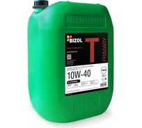 НС-синтетическое моторное масло Bizol Truck Primary 10W-40, 20 л 86112