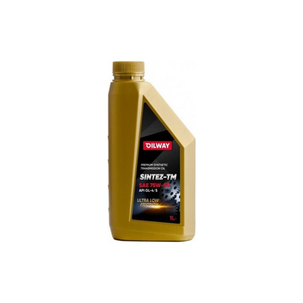 Трансмиссионное полусинтетическое масло OILWAY Sintez-TM 75w90 GL4/5, 1 ...