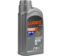 Синтетическое моторное масло Lubex PRIMUS EC 10W-40, 1л L034-1302-1201