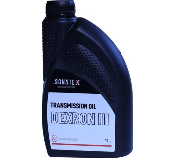 Масло для автоматических трансмиссий Sonatex DEXRON III, 1 л 102704 1