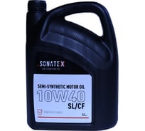 Моторное масло Sonatex 10W40, 4л 102737