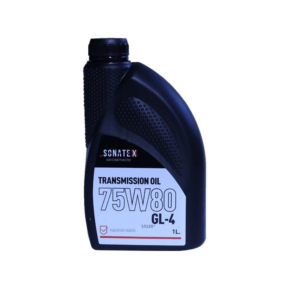 Трансмиссионное масло Sonatex 75W80 GL-4+ Renault Gearbox, 1 л 102715 ...