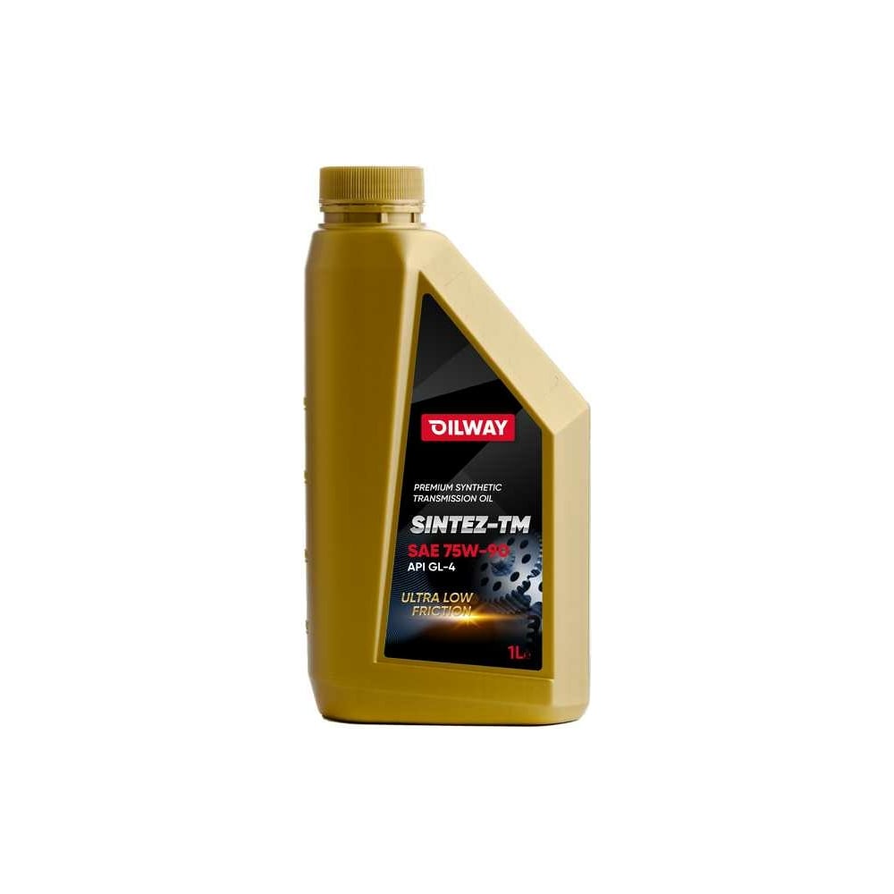 Трансмиссионное масло OILWAY Sintez-TM 75w90, GL4, синтетическое, 1 л .