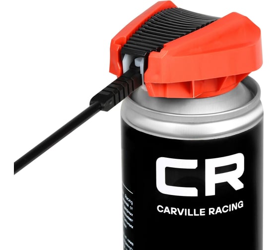 Литиевая смазка с PTFE CARVILLE RACING белая, аэрозоль, расп. 2в1, 400 мл G7400654