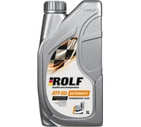Масло для автоматических трансмиссий Rolf ATF IID, 1л пластик 322510