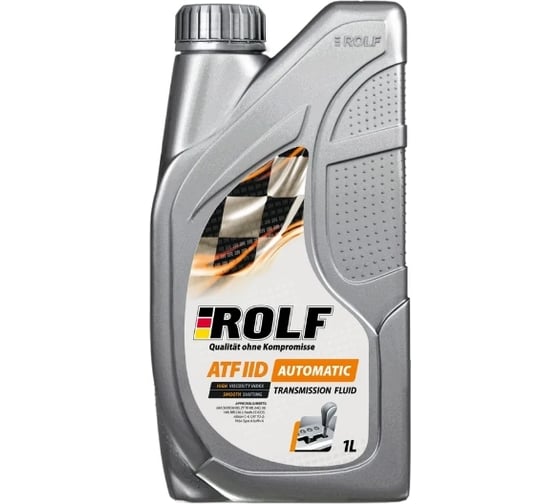 Масло для автоматических трансмиссий Rolf ATF IID, 1л пластик 322510