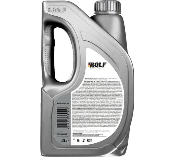 Моторное масло Rolf KRAFTON P5 U полусинтетическое, 10W-40, 4 л, пластик 322745