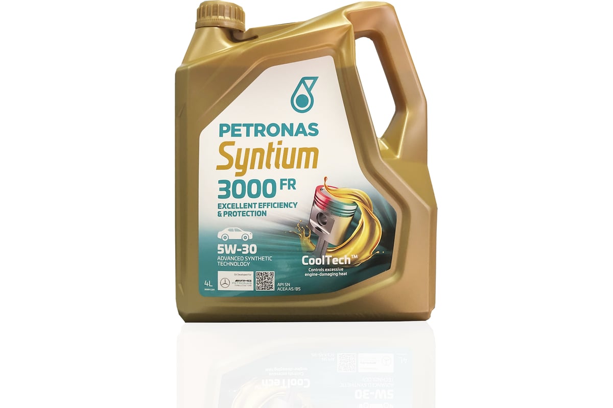 Моторное синтетическое масло  SYNTIUM 3000 FR 5W- 30, 4л .