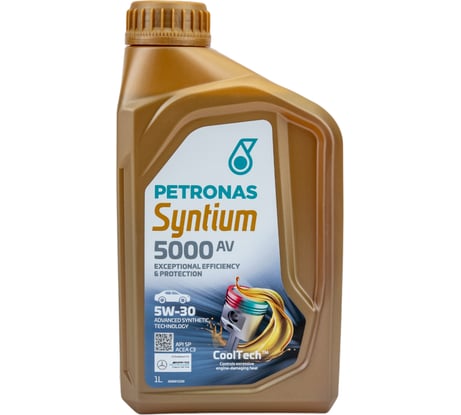 Моторное синтетическое масло Petronas SYNTIUM 5000 AV 5W30,1 л 70723E18EU