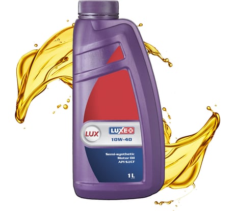 Моторное полусинтетическое масло LUXE SAE 10W40, API SJ/CF, 1л 112