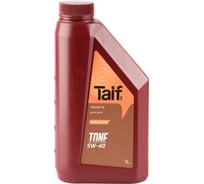 Моторное полусинтетическое масло Taif TONE, 5W-40, SG/CD, 1 л 211085
