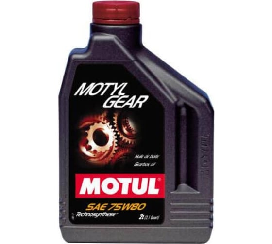 Трансмиссионное масло MOTUL MotylGear 75W80 2л 101155 1