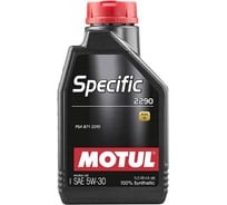 Синтетическое масло MOTUL Specific 2290 5W30 1л 109324