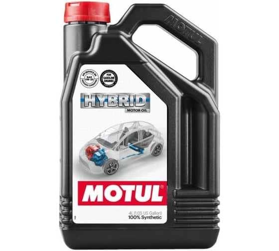 Синтетическое масло MOTUL HYBRID 0W12, 4л 107152