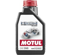 Синтетическое масло MOTUL HYBRID 0W8, 1л 107155