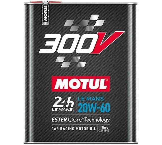 Моторное масло MOTUL 300 V LE MANS 20W60, 5л 110828 1