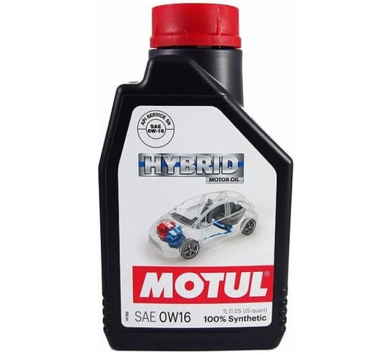 Синтетическое масло MOTUL HYBRID 0W16, 1л 107153