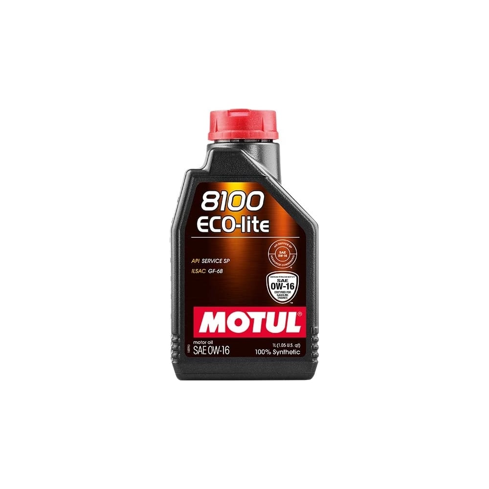 Синтетическое масло MOTUL 8100 Eco-lite 0W16 1л 110376 - выгодная цена ...