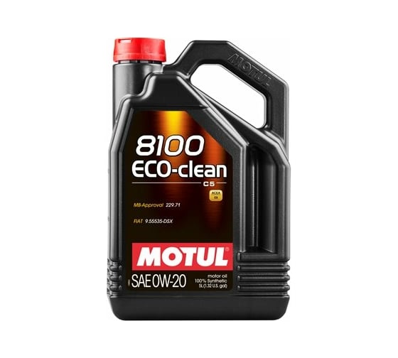 Синтетическое масло MOTUL 8100 Eco-clean SAE 0W20, 5л 108862 1