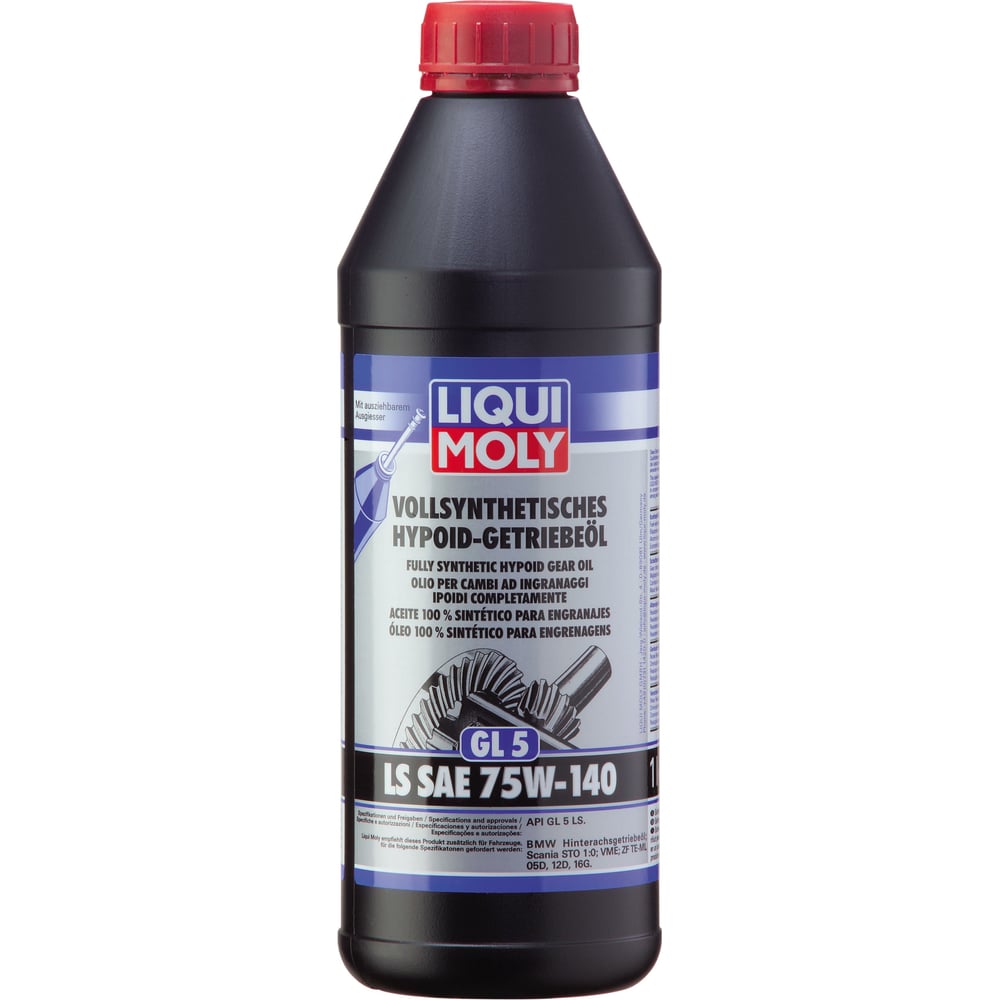 Синтетическое трансмиссионное масло LIQUI MOLY Vollsynth. Hypoid ...