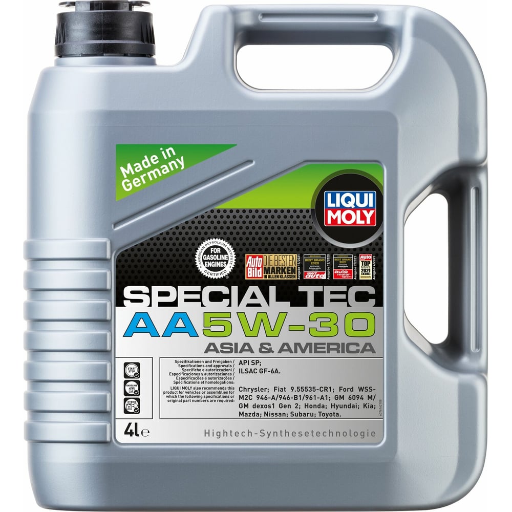 НС-синтетическое моторное масло LIQUI MOLY Special Tec AA 5W-30 SP GF ...