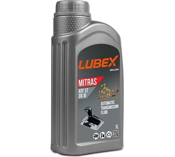 Синтетическое трансмиссионное масло для АКПП Lubex MITRAS ATF ST DX III 1л L020-0876-1201 1