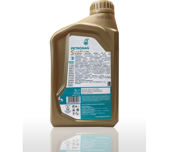 Синтетическое моторное масло Petronas SYNTIUM 3000 FR 5W- 30, 1л. 70260E18EU