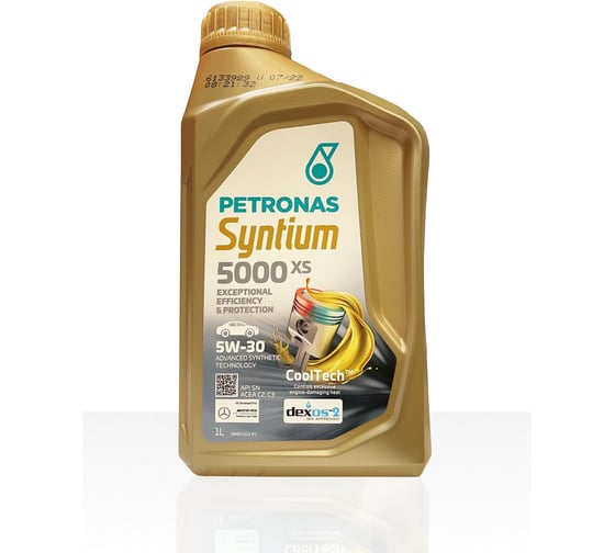 Синтетическое моторное масло Petronas SYNTIUM 5000 XS 5W30 , 1л. 70660E18EU