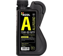 Синтетическое трансмиссионное масло Bizol Allround Gear Oil MTF 75W-80, 1л 88950