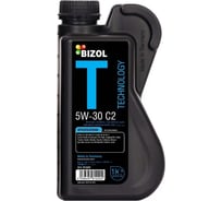 НС-синтетическое моторное масло Bizol Technology 5W-30, C2, 1л 81220
