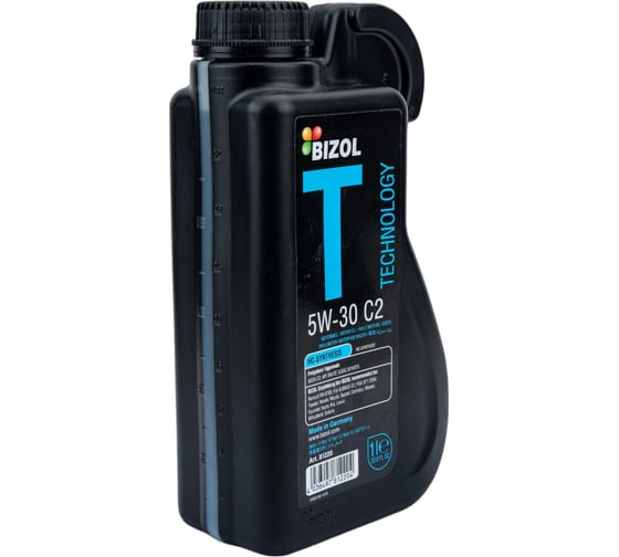 НС-синтетическое моторное масло Bizol Technology 5W-30, C2, 1л 81220